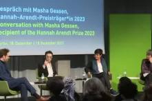 Foto vom Podium der Veranstatltung