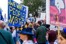 Demonstration gegen Brexit