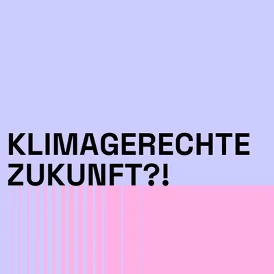 Lila Hintergrund darauf in schwarzer Schrift 