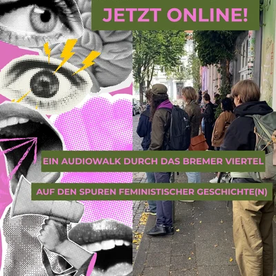 Ankündigung für den Audiowalk 