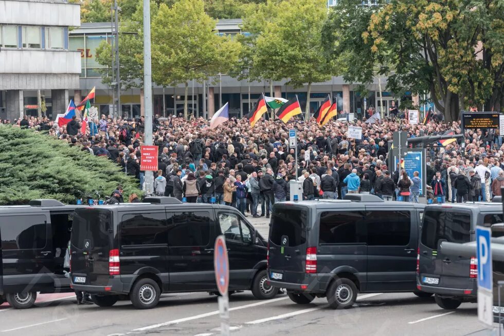 Gewalt gegen Journalisten: Rechte Demonstration in Chemnitz